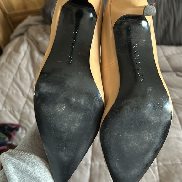 Rampage Tan Pointy Toe Heels - 8.5 - Picture 3 of 5